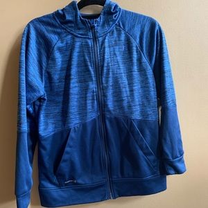 Blue athletic jacket